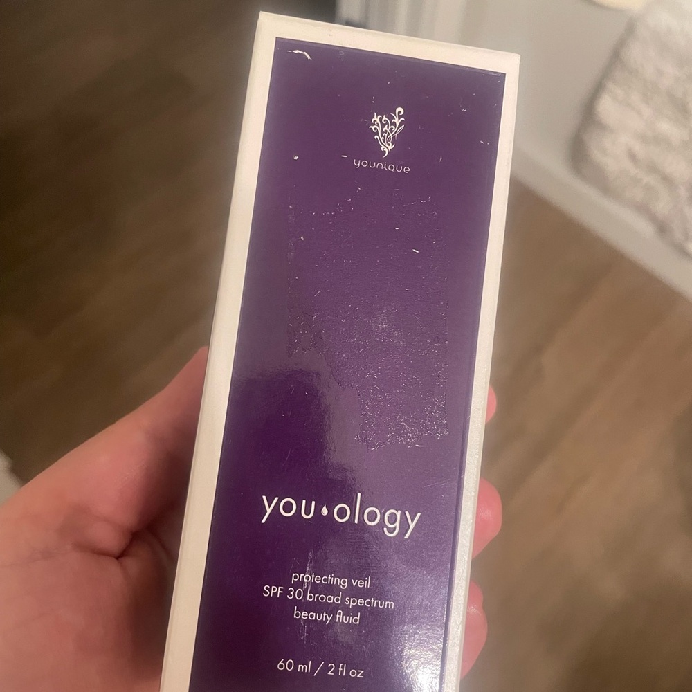 Younique You•ology Sunscreen SPF 30 in Purple Packaging
